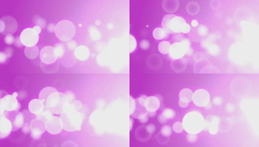 移动粒子环-抽象粉色散焦灯光背景高清在线视频素材下载