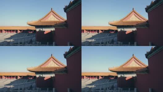 亚洲，中国，北京，故宫高清在线视频素材下载