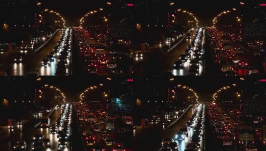 北京交通堵塞高清在线视频素材下载