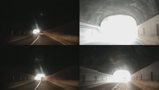 隧道尽头的光高清在线视频素材下载