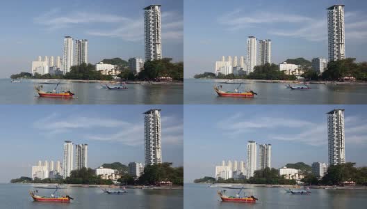 槟城岛丹戎本加海滩高清在线视频素材下载