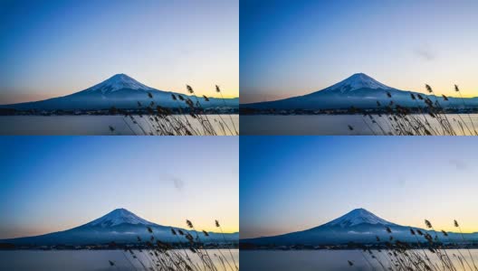 日本的富士山高清在线视频素材下载