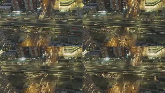 T/L CU HA PAN中国北京夜间交通高清在线视频素材下载