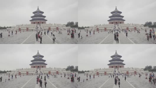 天坛，北京，中国。高清在线视频素材下载