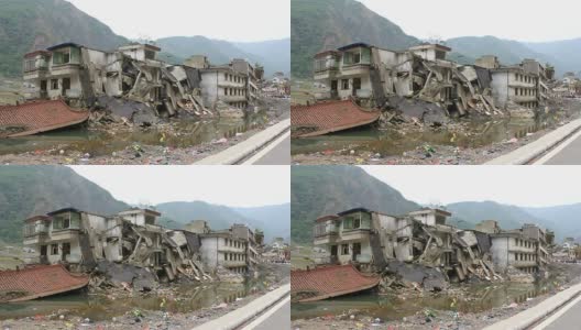四川地震毁了高清在线视频素材下载