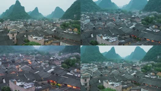 时光流逝的中国黄窑村高清在线视频素材下载