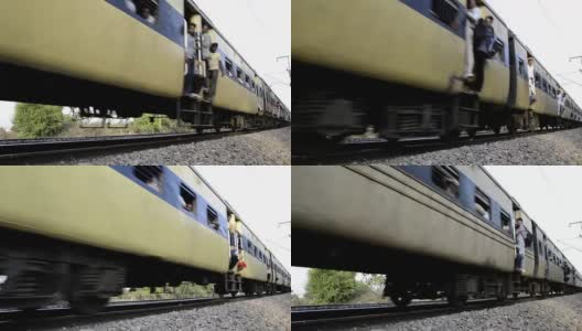 旅客列车高清在线视频素材下载