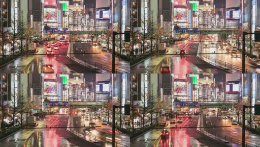 新宿歌舞伎区的夜生活高清在线视频素材下载