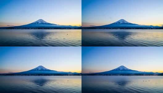 日本的富士山高清在线视频素材下载