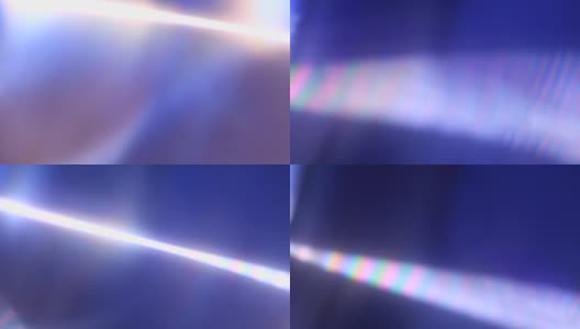 光束抽象彩色闪光耀斑背景高清在线视频素材下载