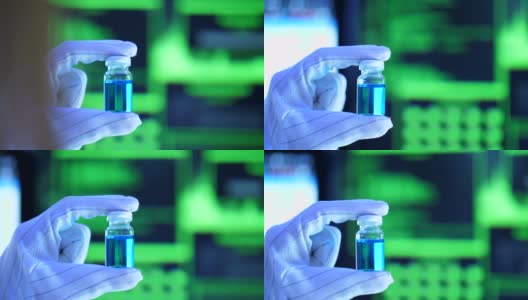 实验室试验疫苗研究高清在线视频素材下载