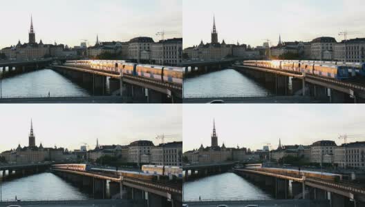 斯德哥尔摩的地铁高清在线视频素材下载