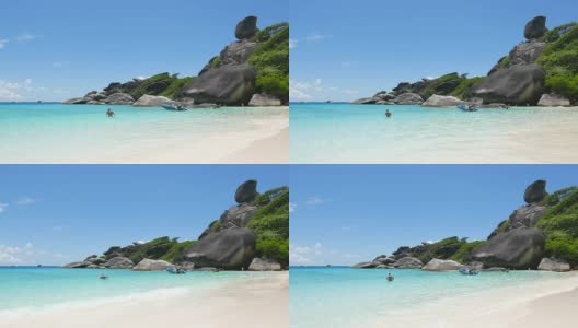 Similan岩岛高清在线视频素材下载