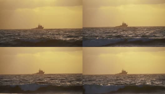 180帧慢镜头拍摄州边界的海军巡逻艇高清在线视频素材下载