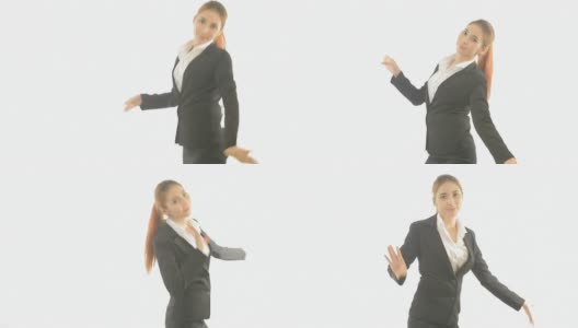 亚洲女商人泰国舞高清在线视频素材下载