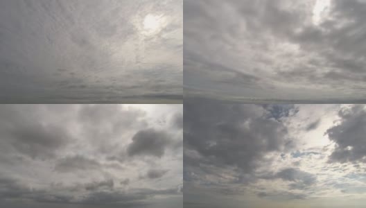 夏日巴西天空的延时摄影高清在线视频素材下载