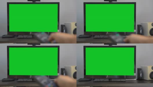 绿色的电视高清在线视频素材下载