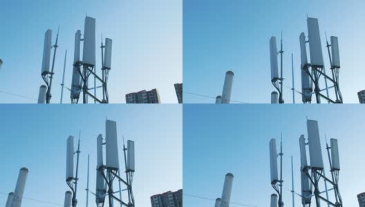 城市5G网络通信设备高清在线视频素材下载