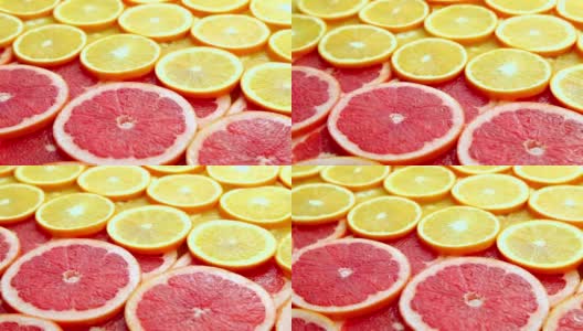 柚子配橙子片，运动背景高清在线视频素材下载