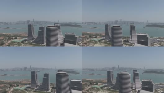 福建厦门，2022年4月9日:厦门中心大厦高清在线视频素材下载