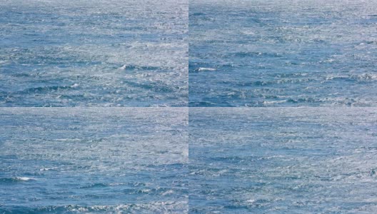 HD:公海上的波浪高清在线视频素材下载