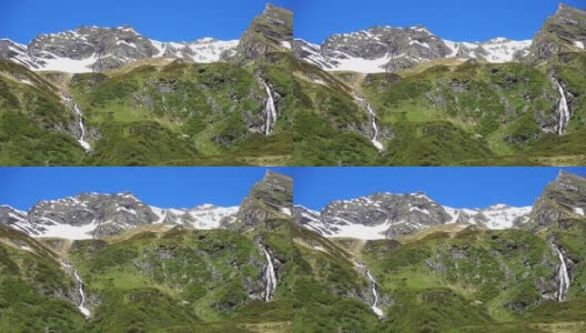 奥地利阿尔卑斯山高清在线视频素材下载