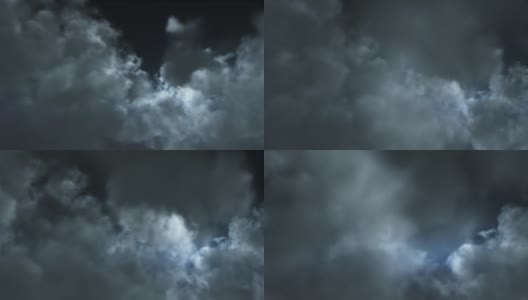 月色云景到空拷贝空间飞渡04高清在线视频素材下载