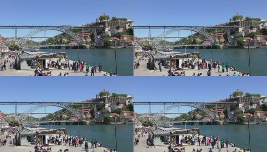 海滨-波尔图，葡萄牙高清在线视频素材下载