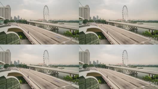 新加坡的交通状况高清在线视频素材下载