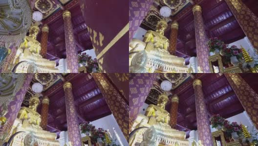 泰国大城府的佛像高清在线视频素材下载
