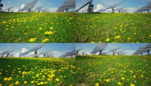 GIMBAL Solar Power Plant (4K/UHD to HD)高清在线视频素材下载