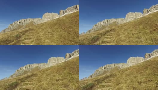 漫步在意大利的Dolomites高清在线视频素材下载
