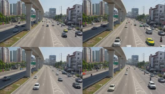 曼谷的交通高清在线视频素材下载