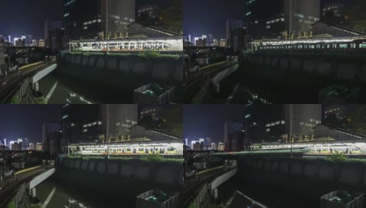 4K延时放大:日本东京御茶水站高清在线视频素材下载