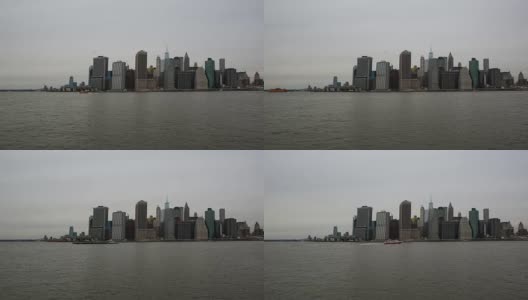 纽约市曼哈顿市中心的时间流逝高清在线视频素材下载