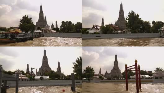 黎明寺的风景。曼谷,高清在线视频素材下载