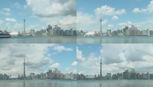 高清延时:多伦多上空的云高清在线视频素材下载