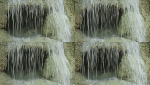 美丽的瀑布溪流高清在线视频素材下载