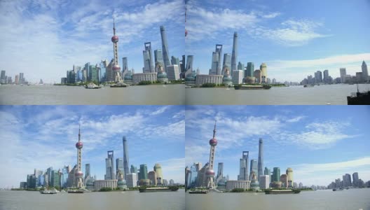 现代上海城市全景高清在线视频素材下载