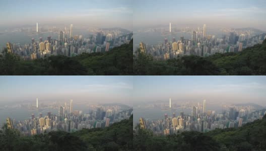 香港城市景观-延时高清在线视频素材下载