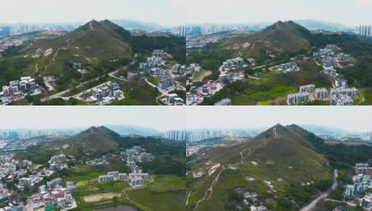香港天水围的山顶高清在线视频素材下载