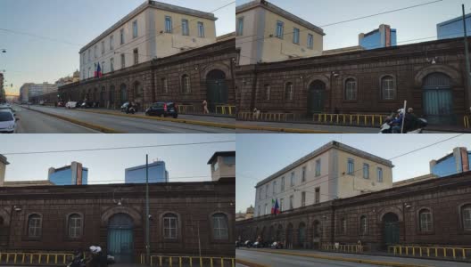 那不勒斯- Poggioreale监狱概览高清在线视频素材下载