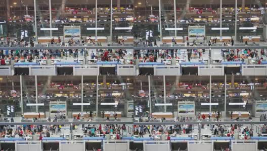 4k时光流逝-南京禄口国际机场，中国高清在线视频素材下载