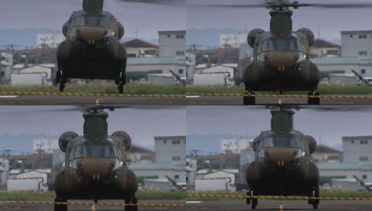 CH-47支奴干重型直升机高清在线视频素材下载