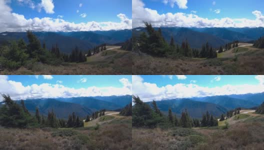 美丽的美国山路高清在线视频素材下载