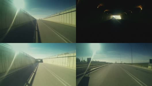 道路和隧道高清在线视频素材下载