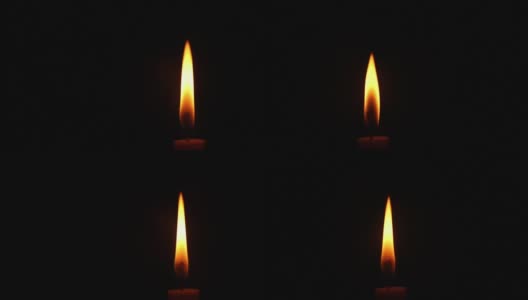 蜡烛的火焰高清在线视频素材下载