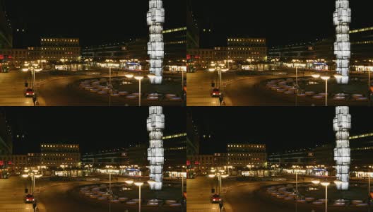 斯德哥尔摩中心高清在线视频素材下载