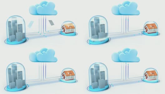 信息复制-共享-云计算技术高清在线视频素材下载