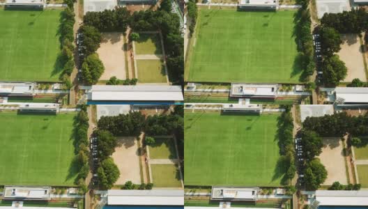 雅加达足球场的空中景象高清在线视频素材下载